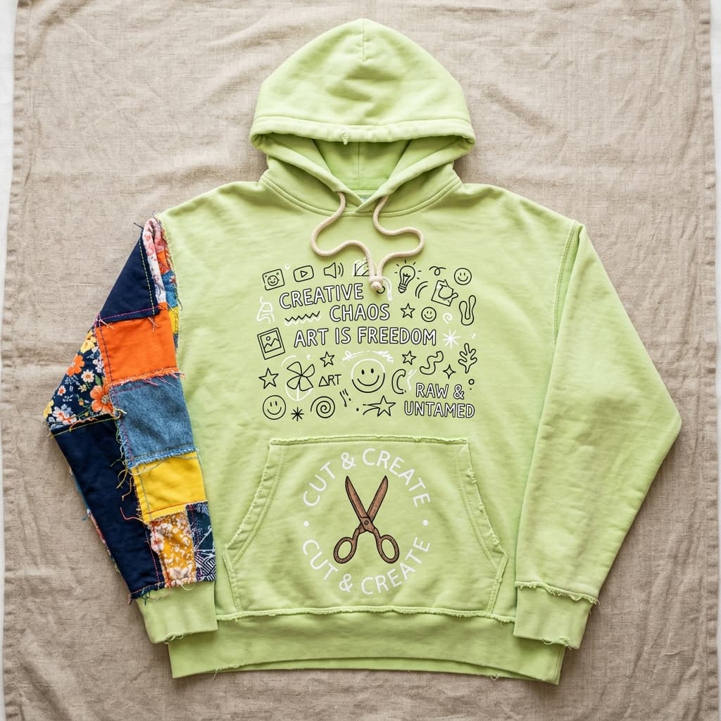 “CUT-OUT” OVERSIZED HOODIE